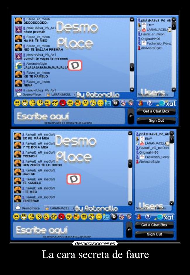 La cara secreta de faure -