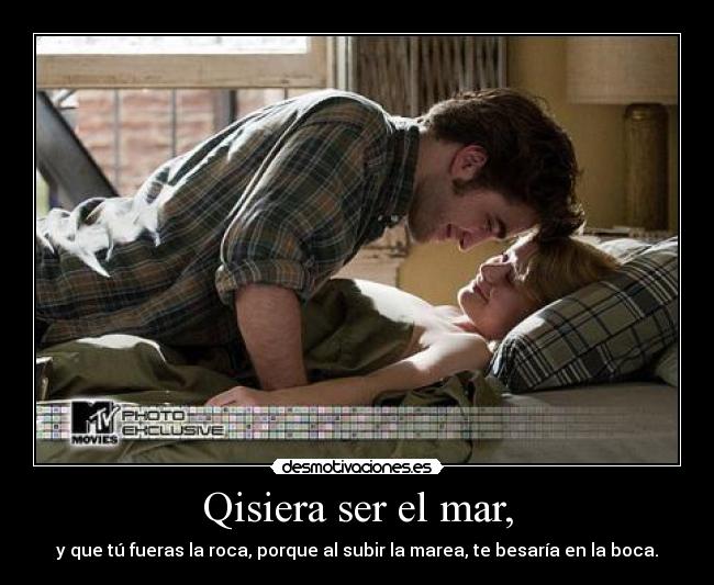 Qisiera ser el mar, - 