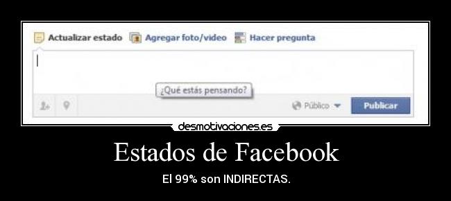 Estados de Facebook - 