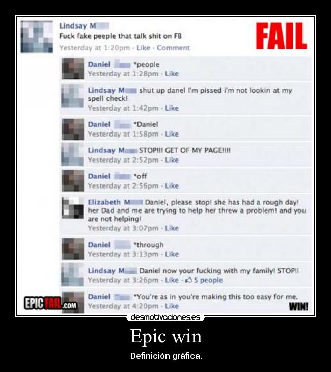 Epic win -