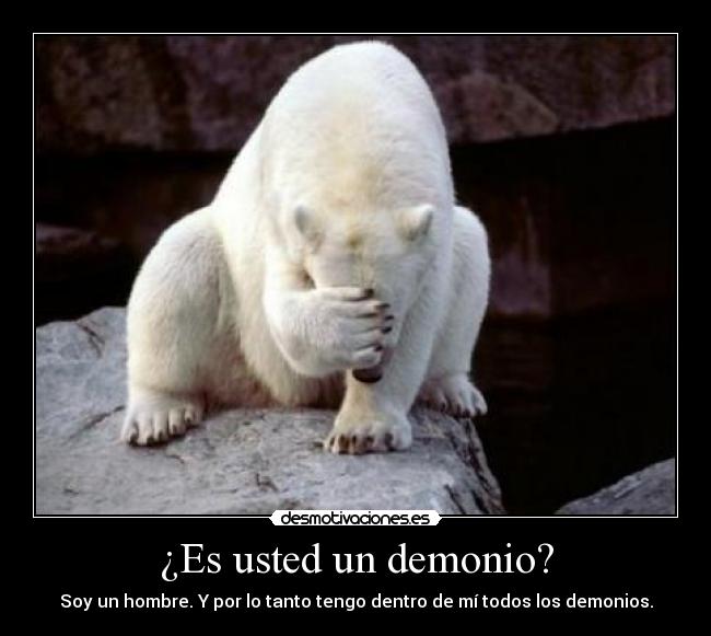 ¿Es usted un demonio? - 