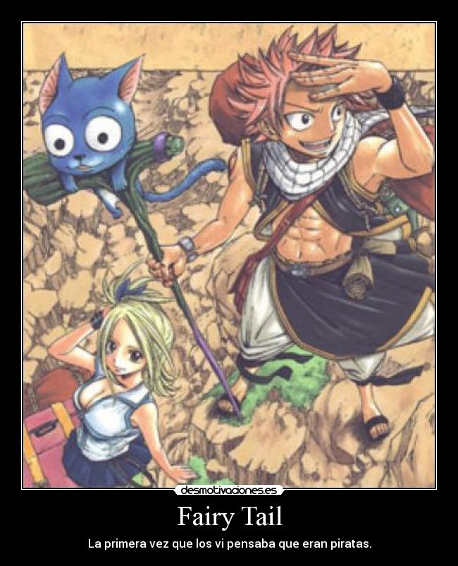 carteles fairy tail desmotivaciones