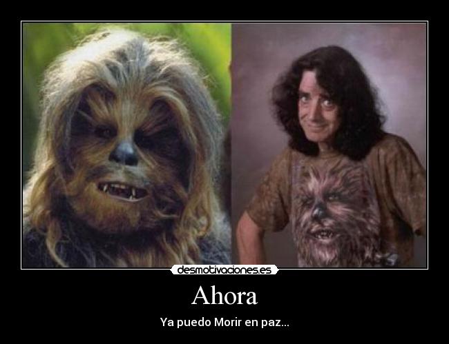 Ahora - Ya puedo Morir en paz...
