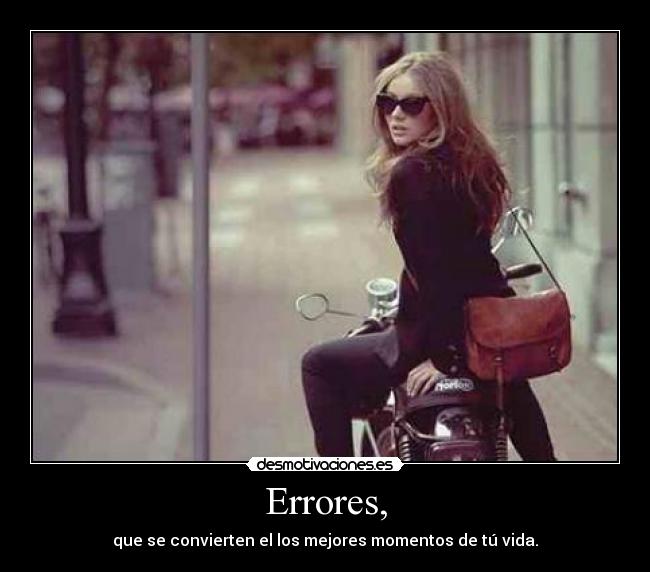 Errores, - 