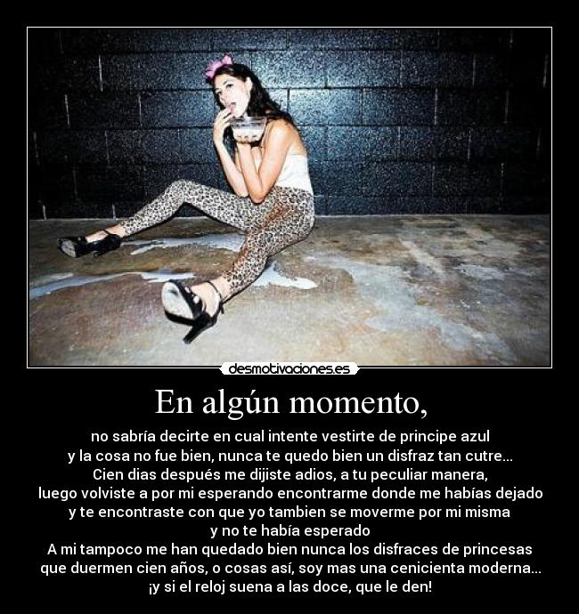 En algún momento, - 