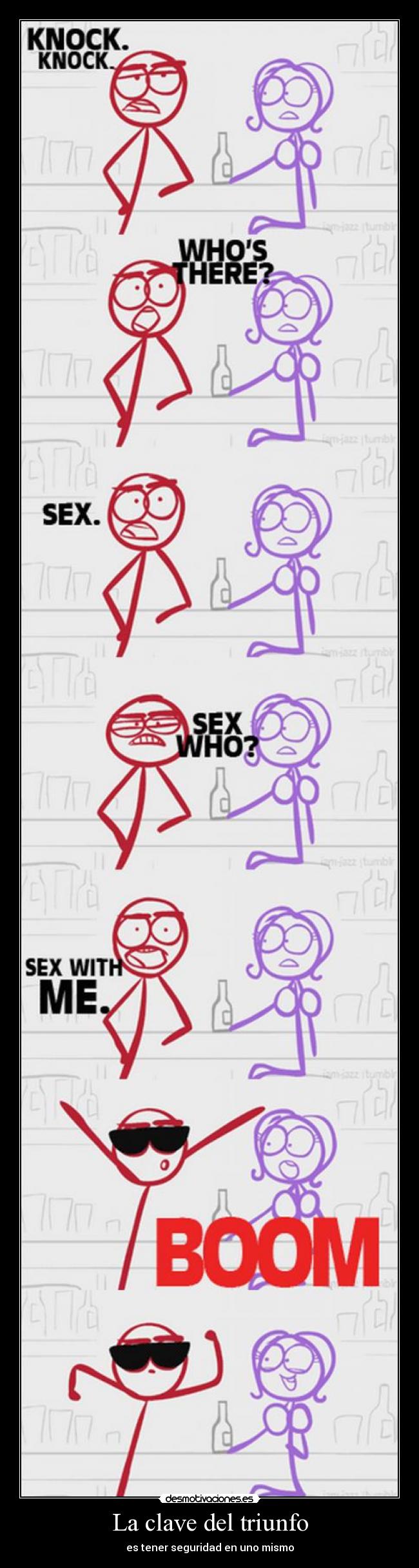 La clave del triunfo - es tener seguridad en uno mismo