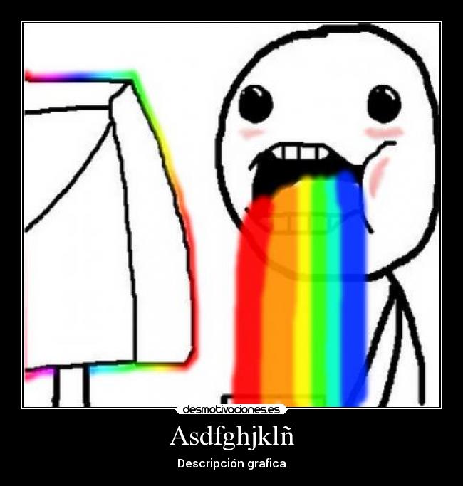 Asdfghjklñ - Descripción grafica