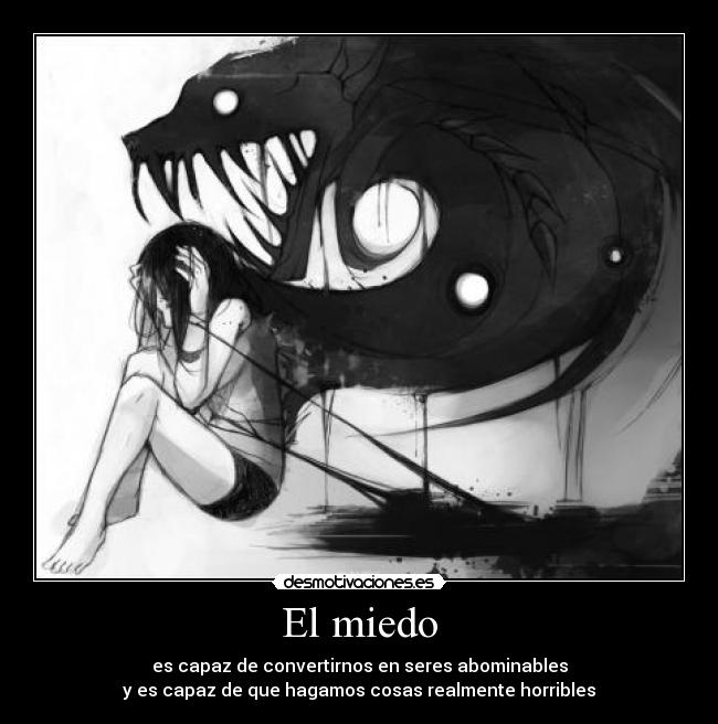 El miedo -