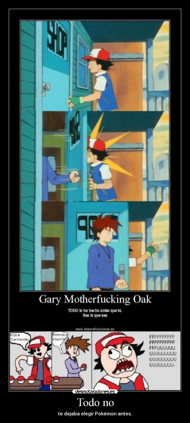 Todo no - te dejaba elegir Pokémon antes.
