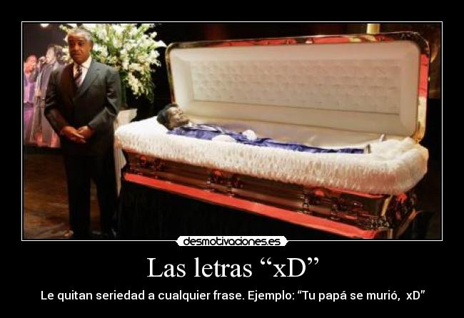 Las letras “xD” - 