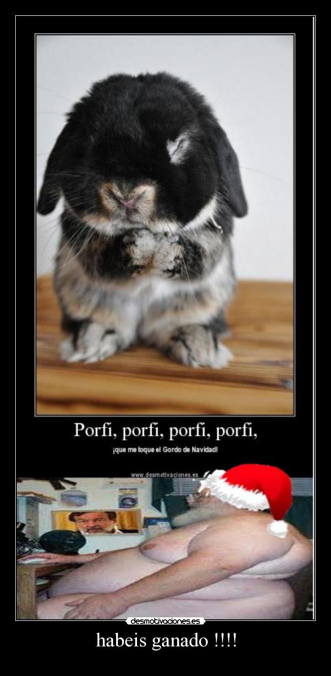 habeis ganado !!!! - 