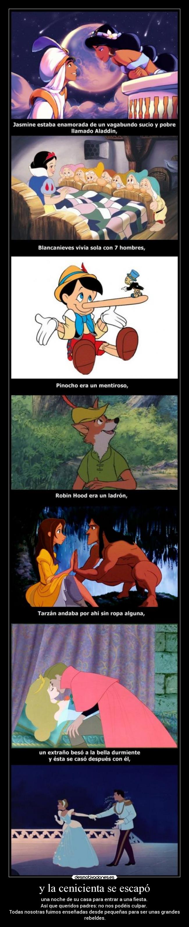 y la cenicienta se escapó - 