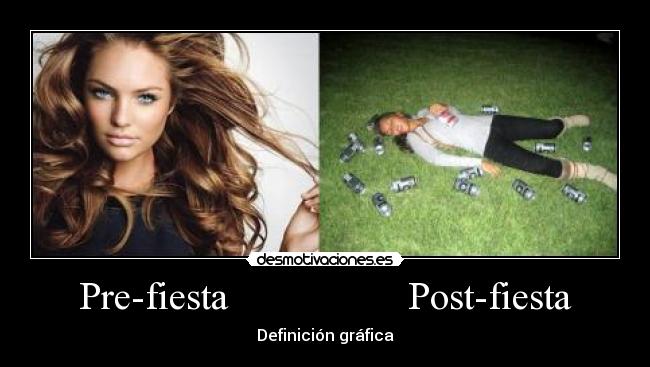 Pre-fiesta Post-fiesta -
