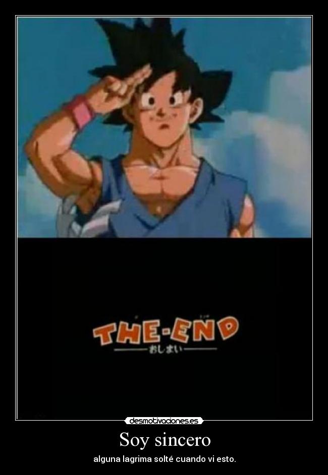 Soy sincero - alguna lagrima solté cuando vi esto.