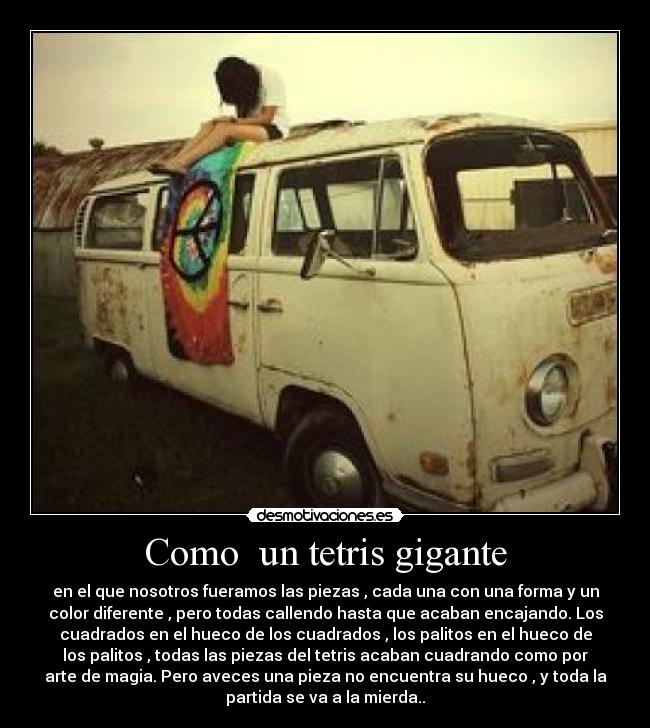 Como  un tetris gigante - 