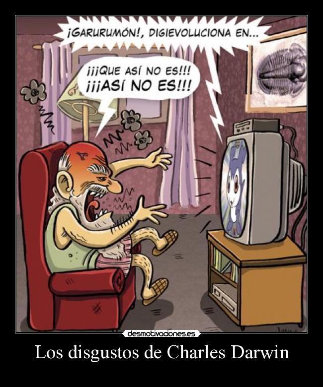 Los disgustos de Charles Darwin -