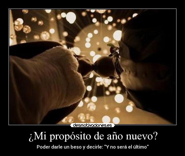 ¿Mi propósito de año nuevo? - 