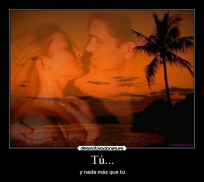 Tú... -