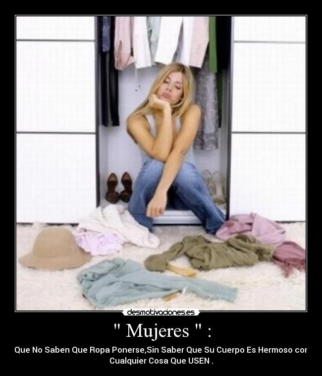 Mujeres : -