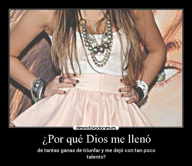 ¿Por qué Dios me llenó - 