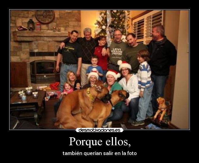 Porque ellos, - 