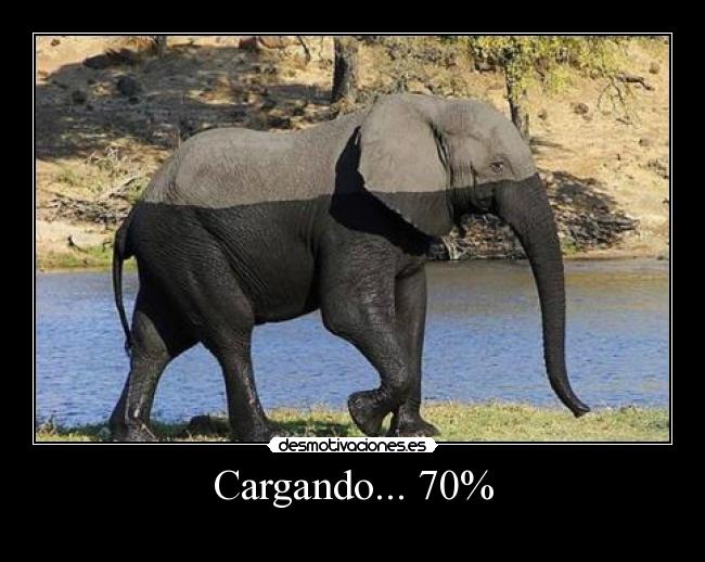 Cargando... 70% -