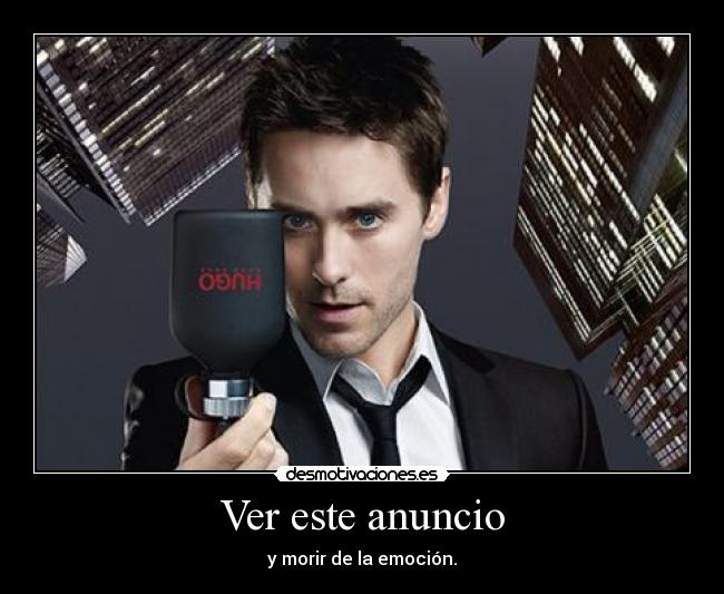Ver este anuncio - y morir de la emoción.