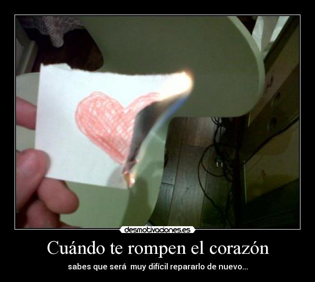 carteles corazon vida desmotivaciones