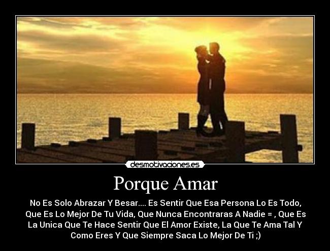 Porque Amar -