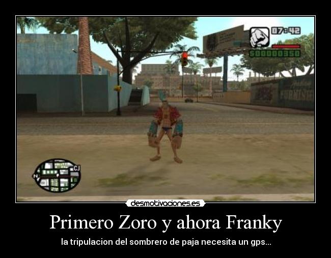 Primero Zoro y ahora Franky - 