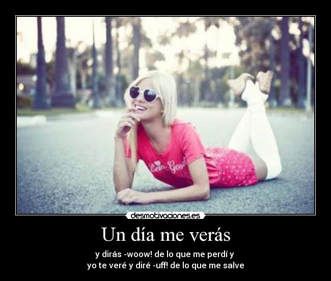 Un día me verás - 