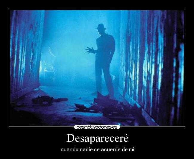 Desapareceré - 