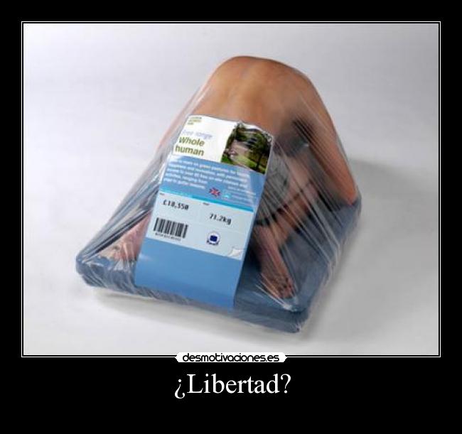 ¿Libertad? -