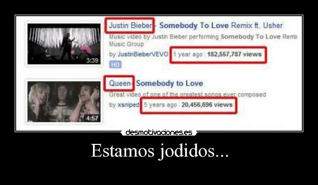 Estamos jodidos... -