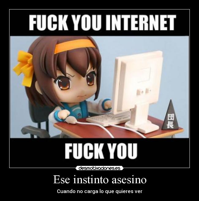 Ese instinto asesino - Cuando no carga lo que quieres ver