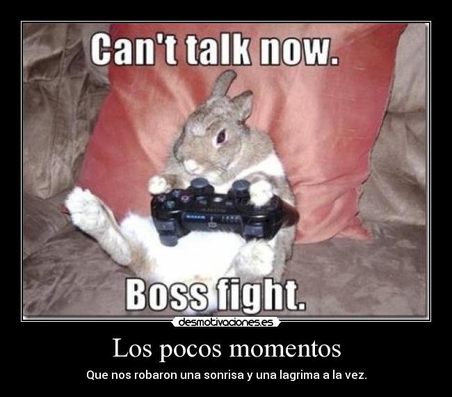 Los pocos momentos -