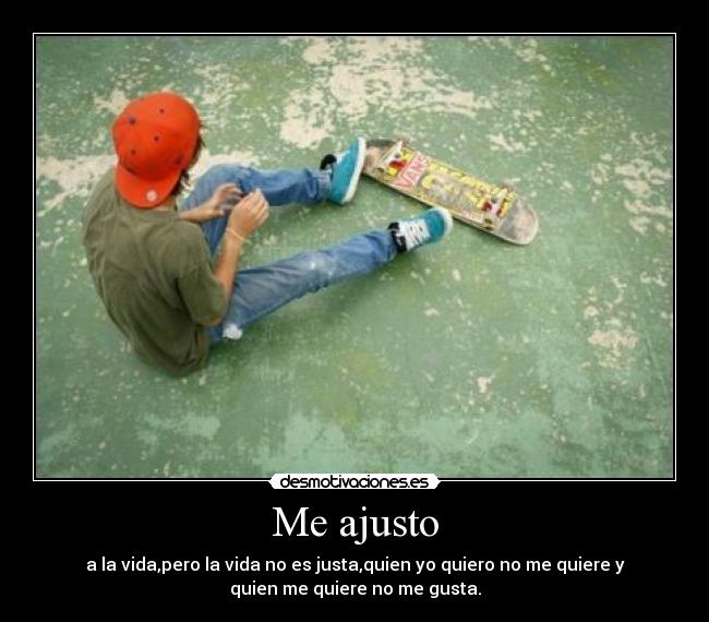 Me ajusto -