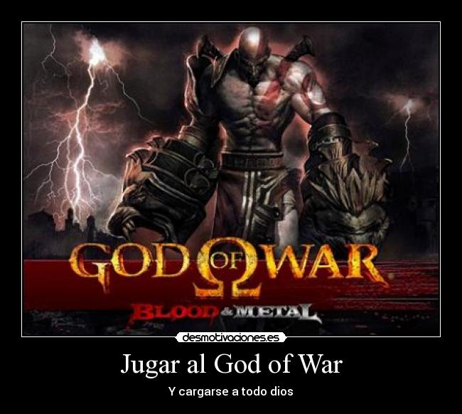 Jugar al God of War - Y cargarse a todo dios