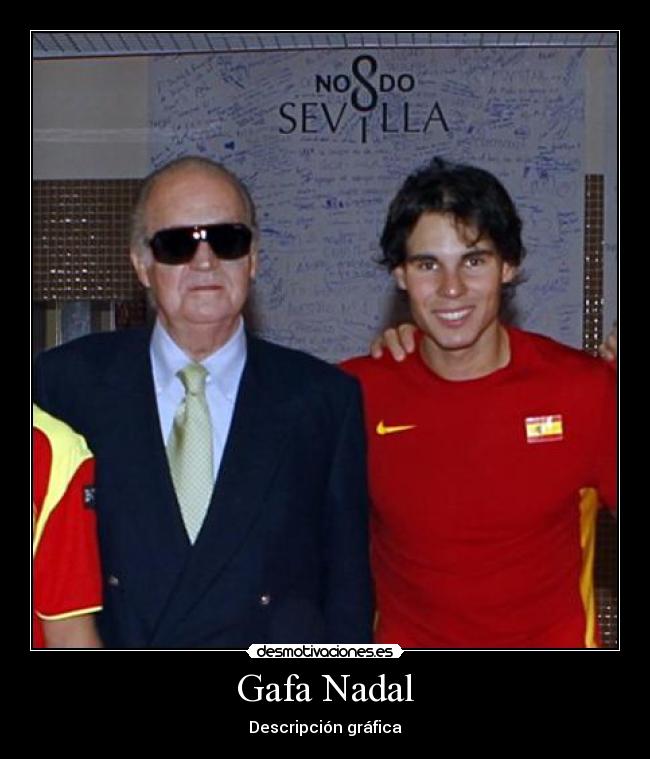 Gafa Nadal - Descripción gráfica