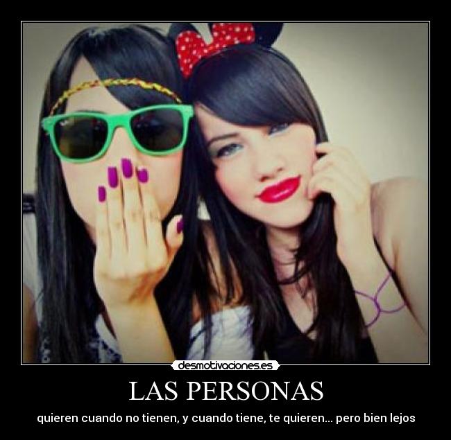LAS PERSONAS -