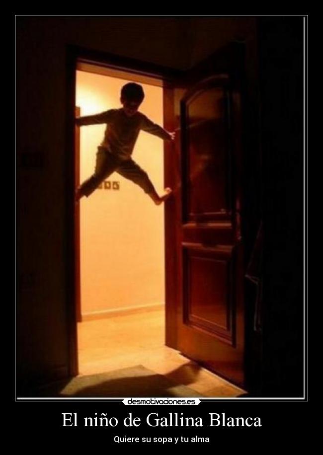 El niño de Gallina Blanca -
