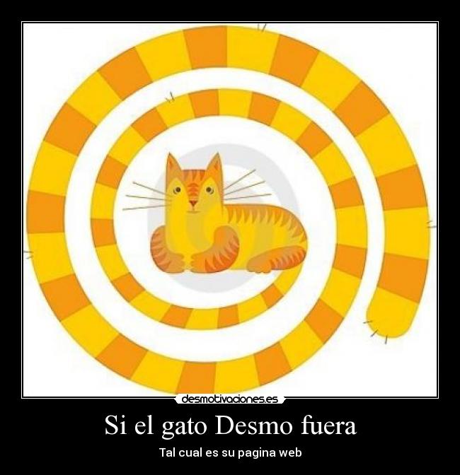 carteles gatosdesmo cola infinita desmotivaciones