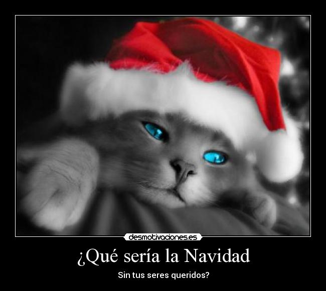 ¿Qué sería la Navidad - Sin tus seres queridos?