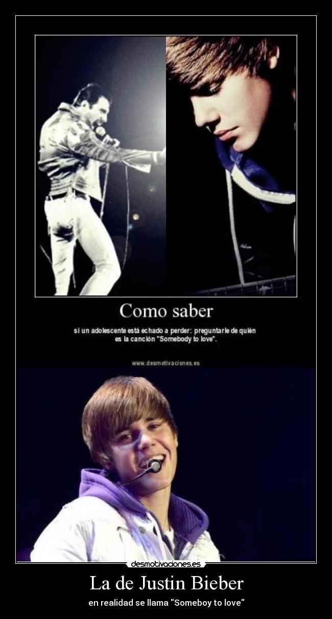 La de Justin Bieber - 