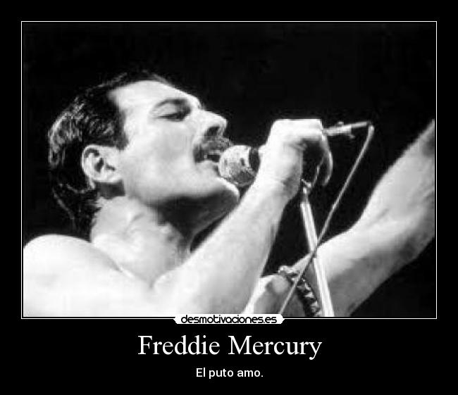 Freddie Mercury - El puto amo.