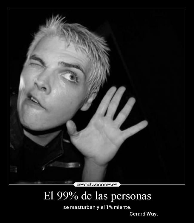 El 99% de las personas - 