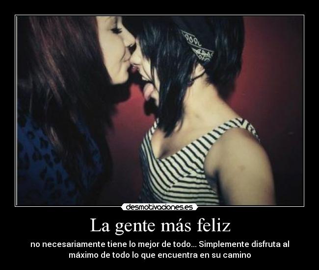 La gente más feliz - 