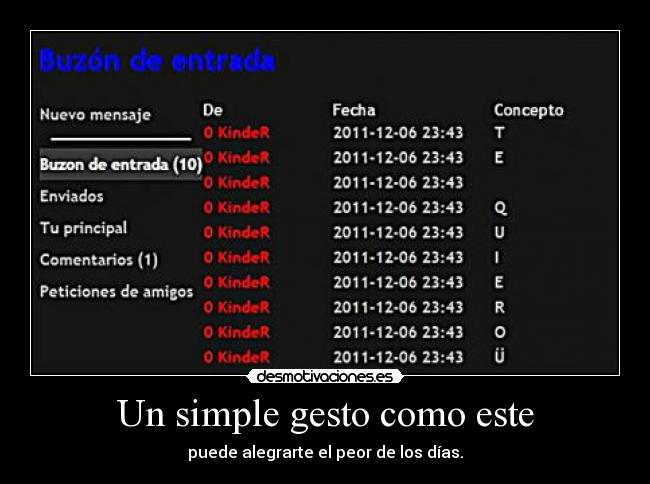 carteles kinder gracias mal sorry ewe desmotivaciones