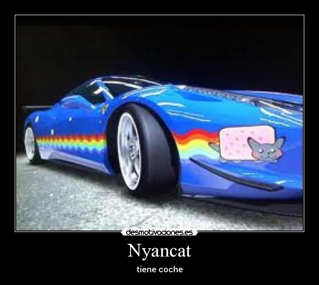 Nyancat - tiene coche