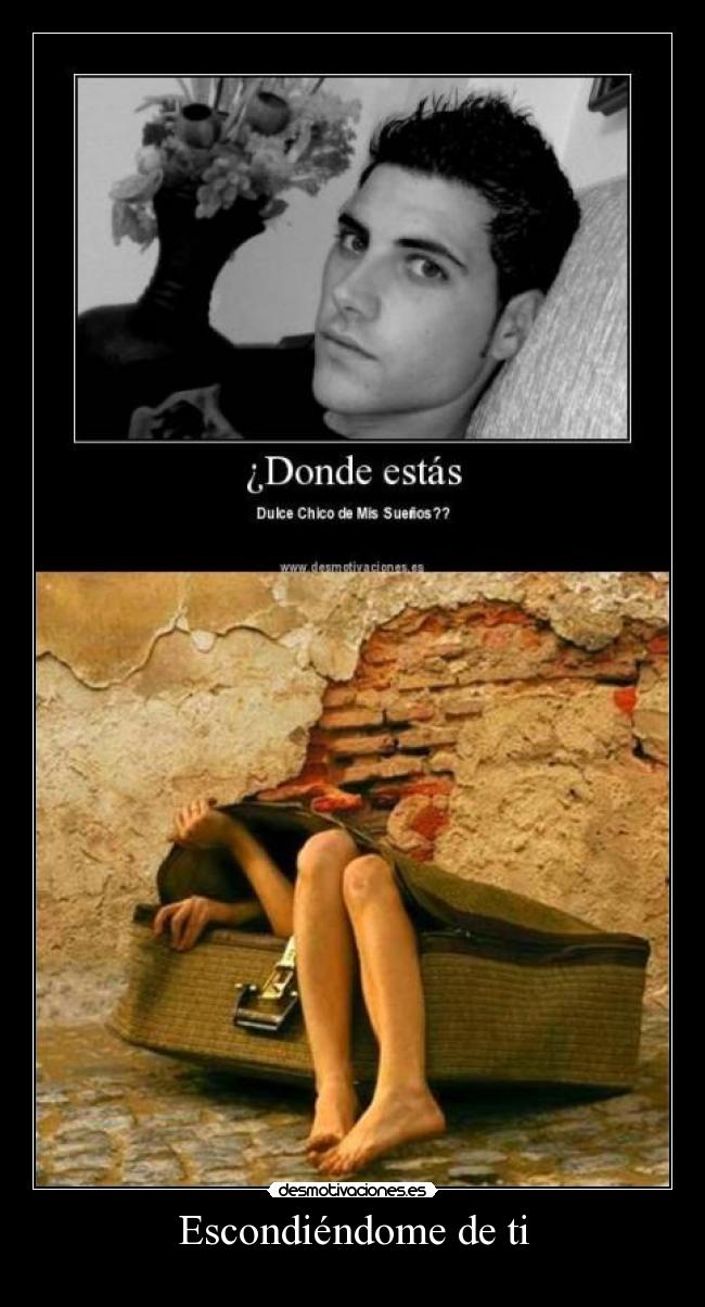 Escondiéndome de ti -